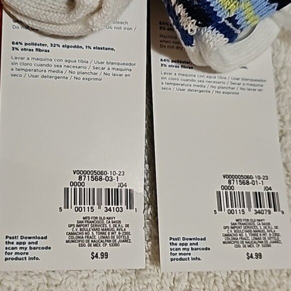 Old Navy Womens Crochet Crew Socks One Size New - Picture 7 of 9